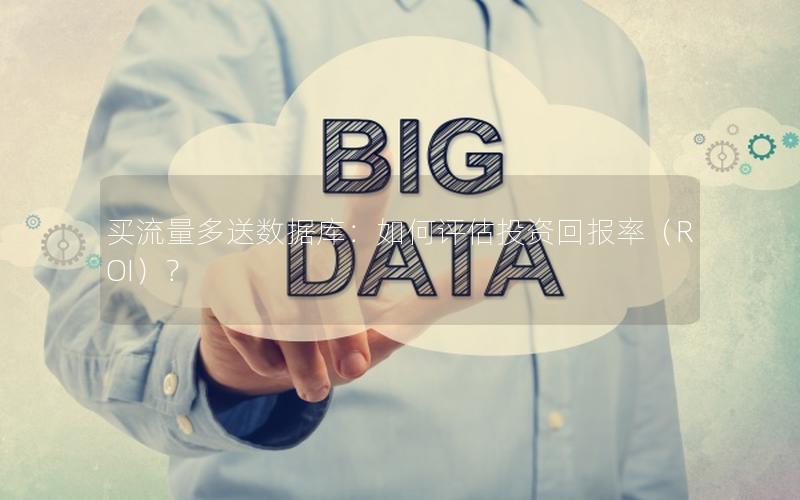 买流量多送数据库：如何评估投资回报率（ROI）？