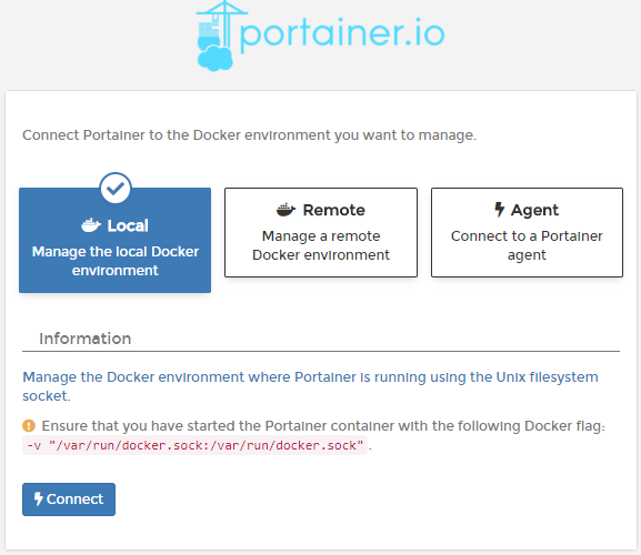 通过UI管理docker的方法