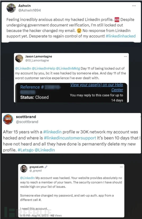 黑客再度盯上LinkedIn,众多用户账号被盗 黑客再度盯上LinkedIn,众多用户账号被盗