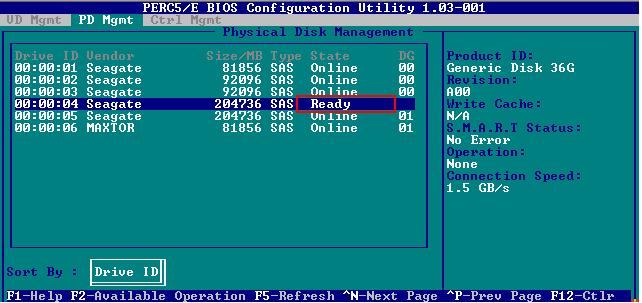 DELL R900 服务器 RAID阵列 配置详解 DELL R900 服务器 RAID阵列 配置详解