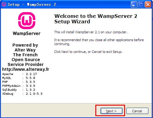 WampServer安装配置及使用图文教程 WampServer安装配置及使用图文教程