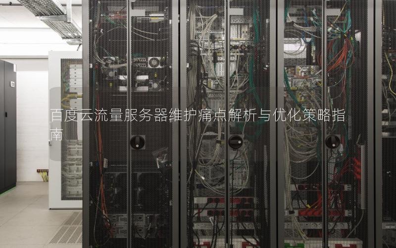 百度云流量服务器维护痛点解析与优化策略指南