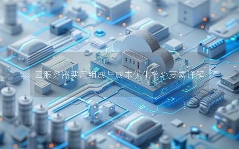 云服务器费用组成与成本优化核心要素详解