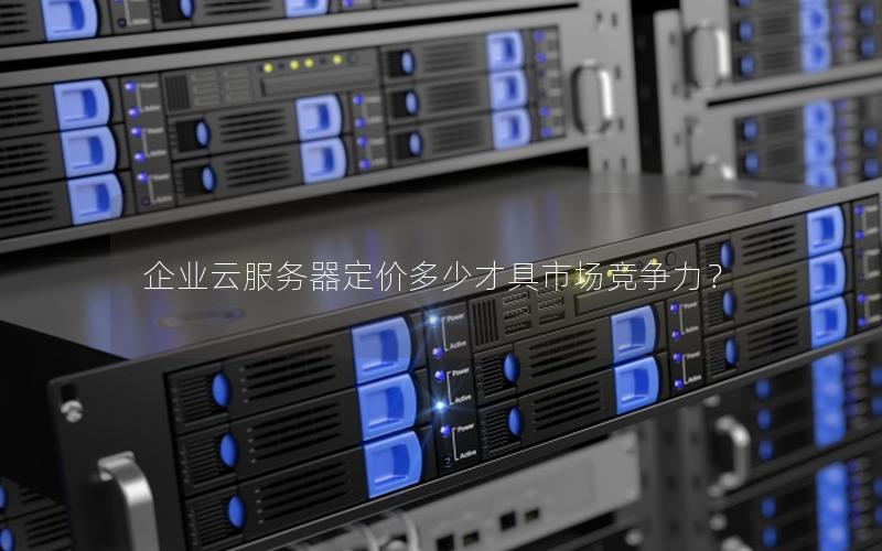 企业云服务器定价多少才具市场竞争力？