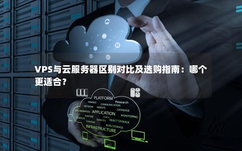 VPS与云服务器区别对比及选购指南:哪个更适合? VPS与云服务器区别对比及选购指南:哪个更适合?