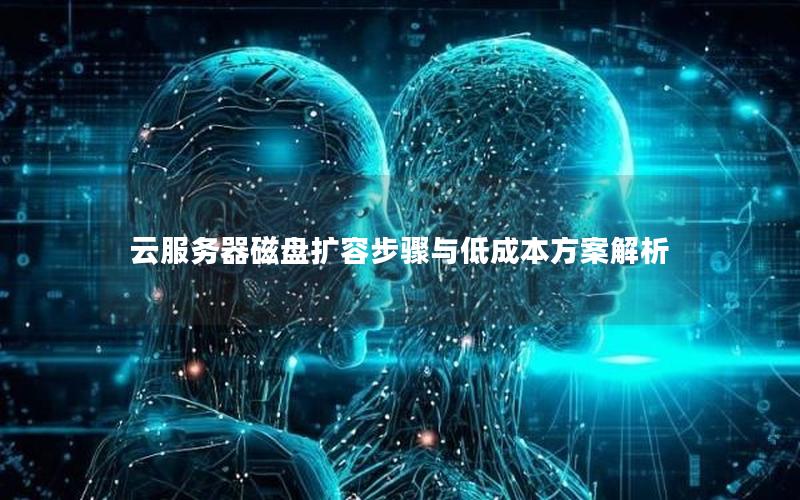 云服务器磁盘扩容步骤与低成本方案解析 云服务器磁盘扩容步骤与低成本方案解析