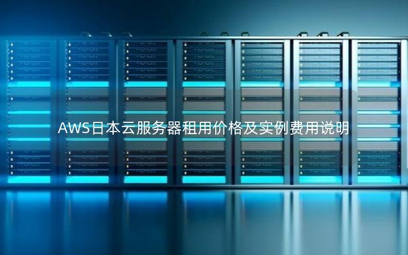 AWS日本云服务器租用价格及实例费用说明